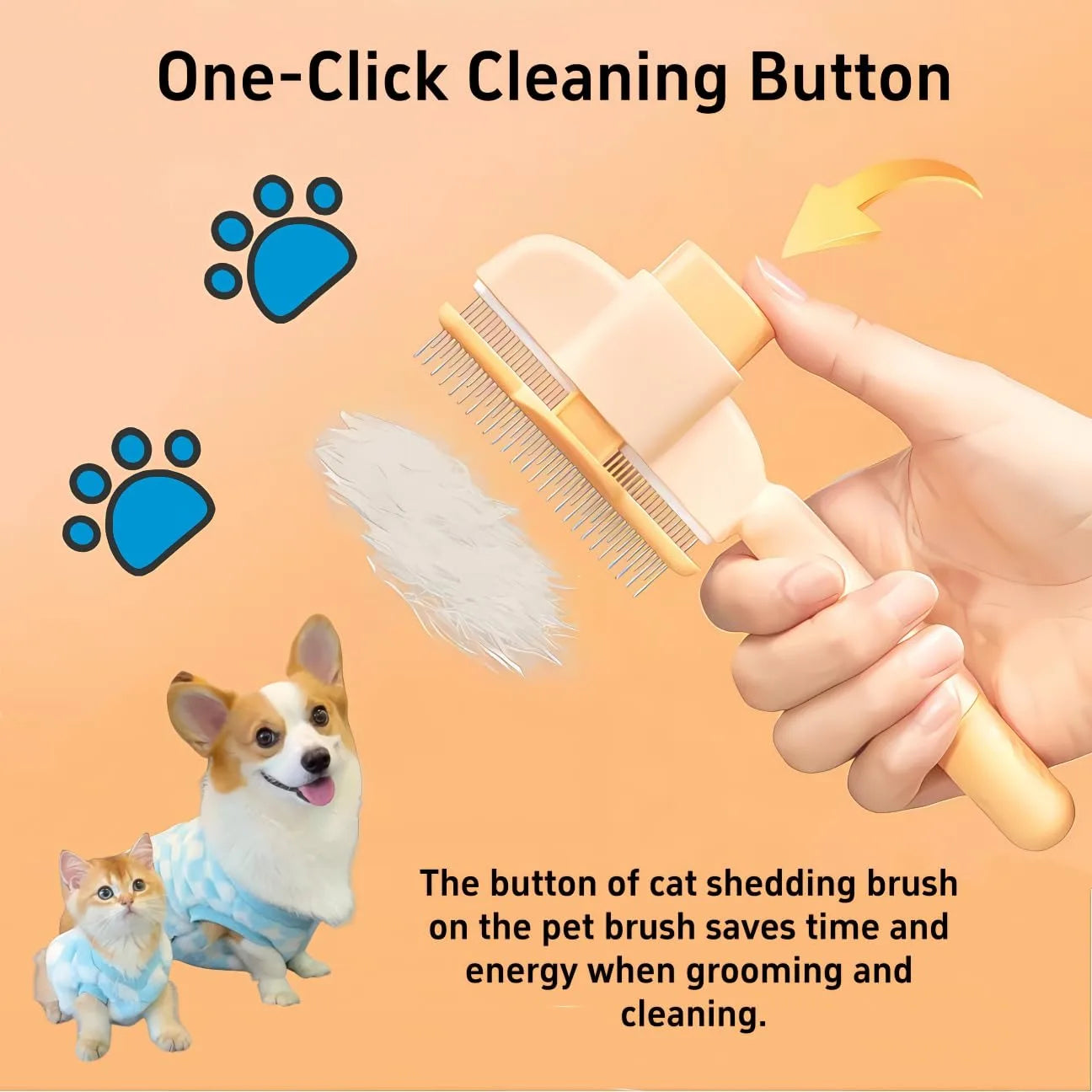 Pet Hair &amp; Flea Comb