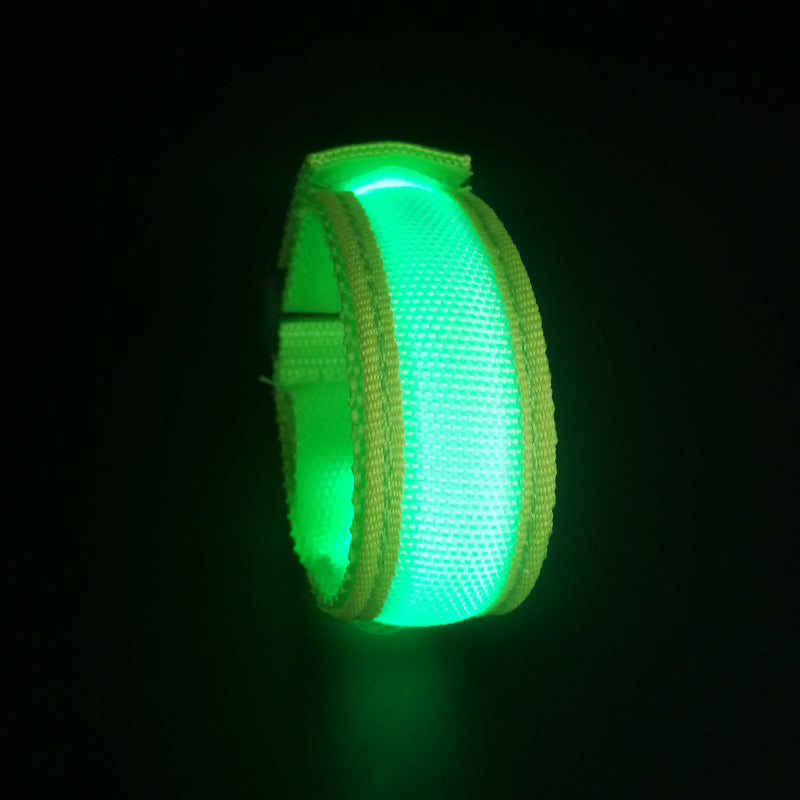 LED Nylon Woven Party Luminous Bracelet